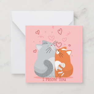 Cute Valentine's Day Note Card