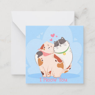 Cute Valentine's Day Note Card
