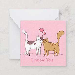 Cute Valentine's Day Note Card