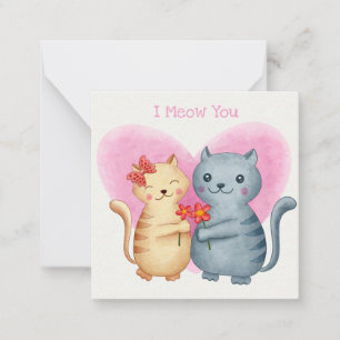 Cute Valentine's Day Note Card