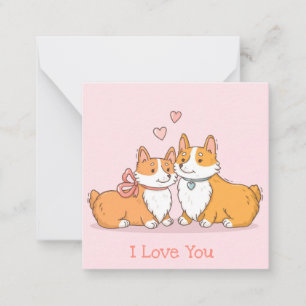 Cute Valentine's Day Note Card