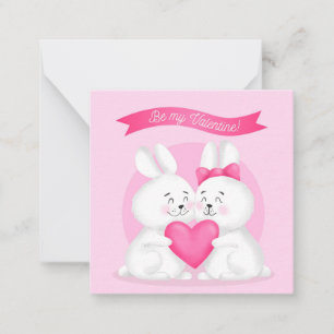 Cute Valentine's Day Note Card