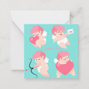 Cute Valentine's Day Note Card