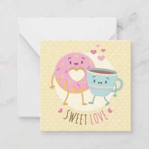Cute Valentine's Day Note Card