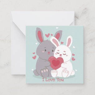 Cute Valentine's Day Note Card