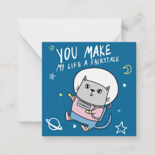 Cute Valentine's Day Note Card