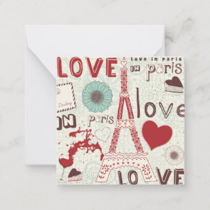 Cute Valentine's Day Note Card