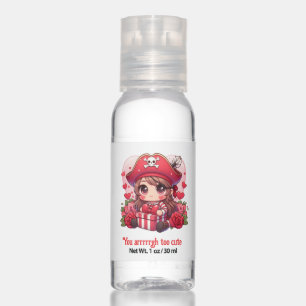 Cute Valentine's day pirate Hand Sanitizer