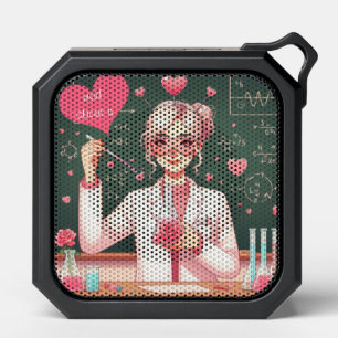 Cute Valentine's day scientist Bluetooth Speaker