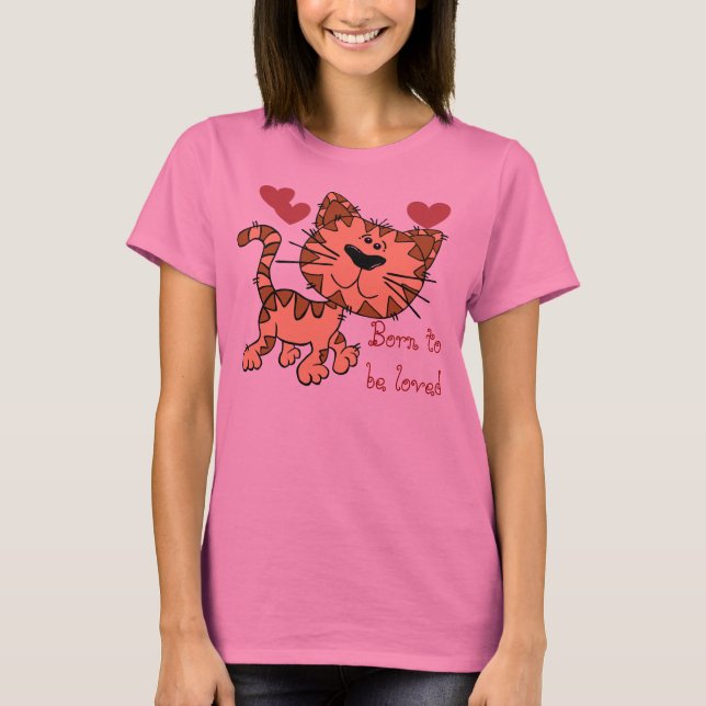 Cute Valentine's Day T-Shirt (Front)