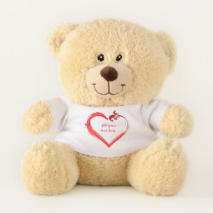 Cute Valentine's Day Teddy Bear