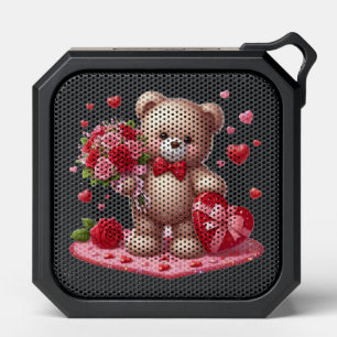 Cute Valentine's Day Teddy Bear Bluetooth Speaker