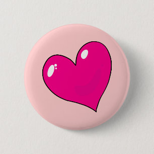 Cute Valentines Pinback Button