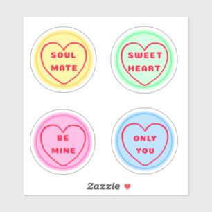 Cute Valentine's Stickers