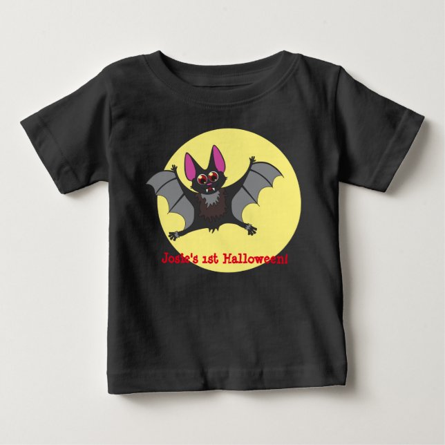 Cute vampire bat baby T-Shirt (Front)