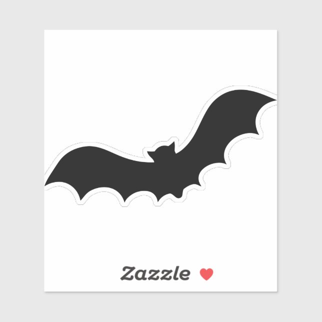 Cute Vampire Bat Sticker – Halloween Fun (Sheet)