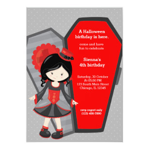 Vampire Party Invitations 8