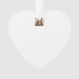 Cute Vampire Cat Halloween T-shirt  Spooky Kitten  Ornament