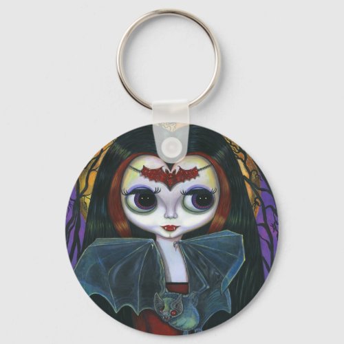 Cute Vampire Doll Keychain