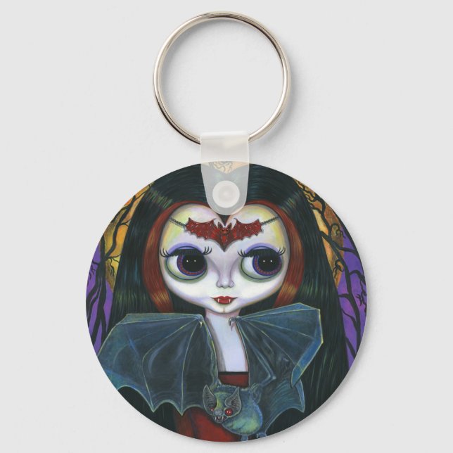 Cute Vampire Doll Keychain (Front)