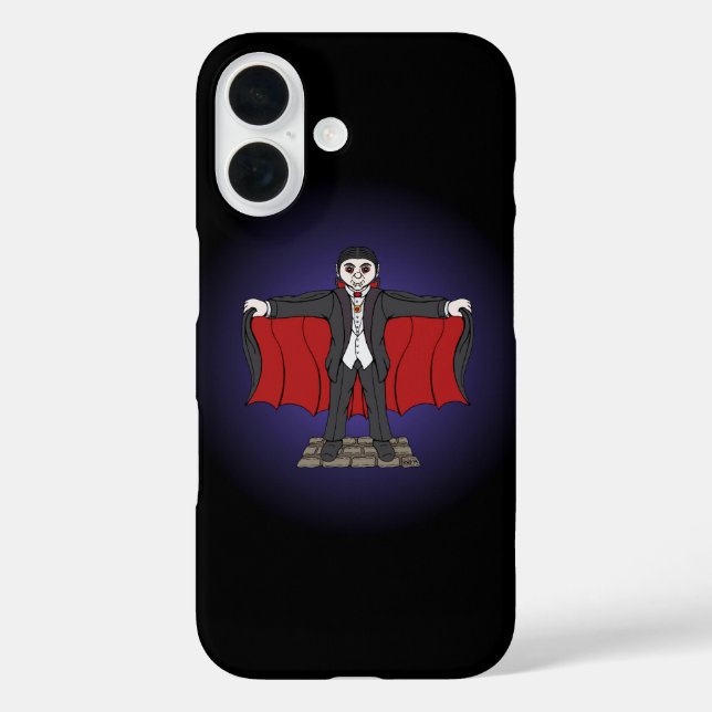 Cute Vampire/Dracula Case-Mate iPhone Case (Back)