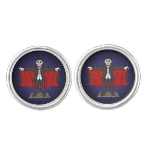 Cute Vampire/Dracula Cufflinks
