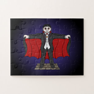 Cute Vampire/Dracula Jigsaw Puzzle