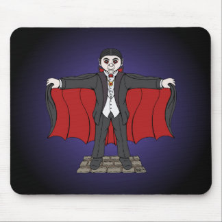 Cute Vampire/Dracula Mouse Pad