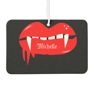 Cute Vampire Lip Dripping Halloween Air Freshener