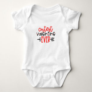 cute vantine ever cool one of a kind baby toddler baby bodysuit