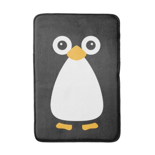 Cute Vector Penguin Bath Mat