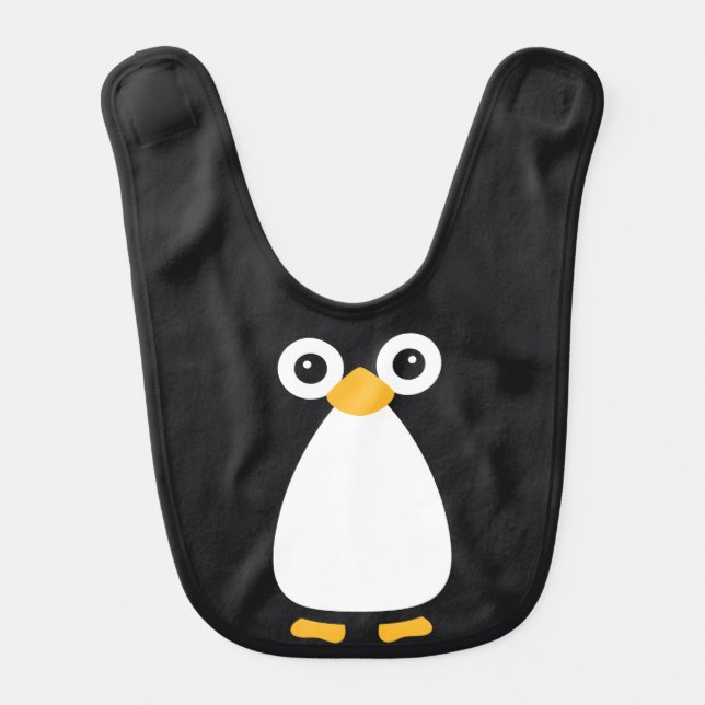 Cute Vector Penguin Bib (Front)