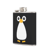 Cute Vector Penguin Flask (Left)