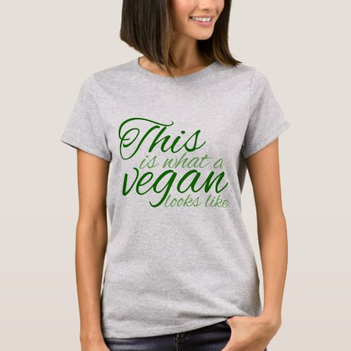 Cute Vegan Quote T_Shirt