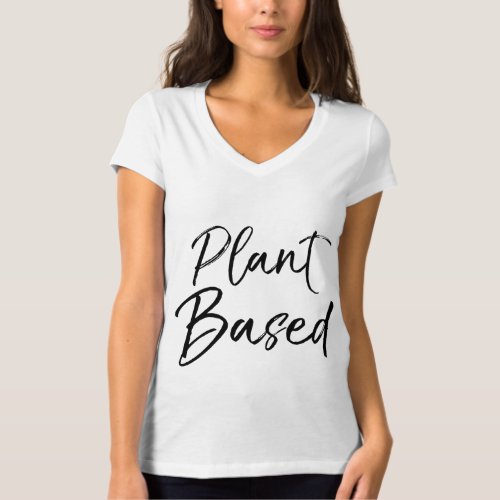Cute Vegetarian Quote for Women Vegan Gift Funny P T_Shirt