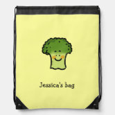 Drawstring Backpack Broccoli Bags Drawstring Backpack Broccoli Bags