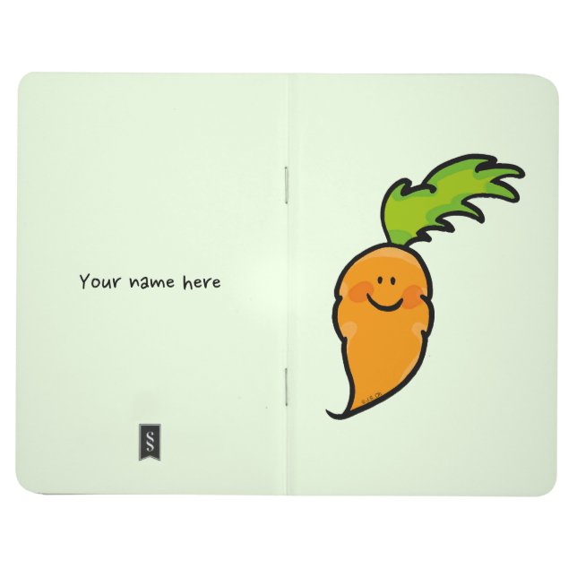 cute veggie carrot journal (Outside)