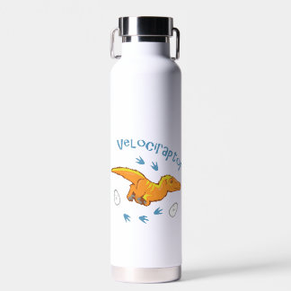 Cute Velociraptor Water Bottle