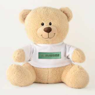 Cute Vermont Logo Teddy Bear