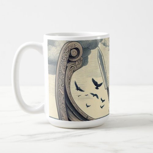 Cute Viking dog Coffee Mug