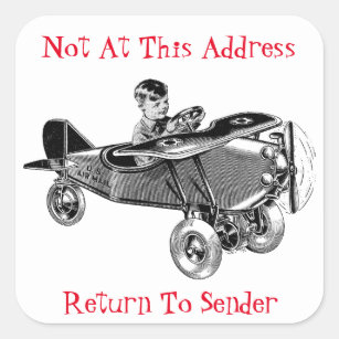 Return To Sender Stickers - 21 Results | Zazzle