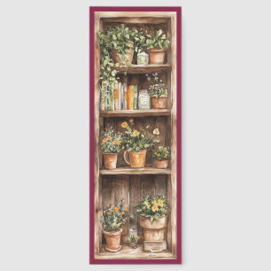 Cute Vintage Bookshelf Bookmarks