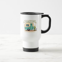Cute Vintage Camper and Camping Quote