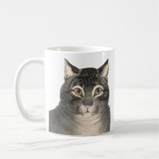 Cute Vintage Cat Mug 19th Century Fine Art Cat Mom