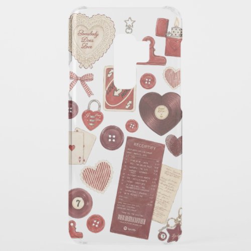 Cute Vintage Coquette Collage Phone Case | Pink Br