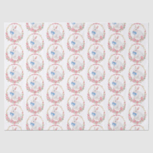 Cute Vintage Easter Bunny Decoupage Tissue Paper