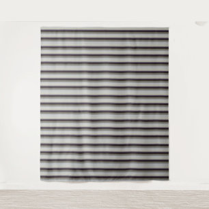 Cute vintage gray blue stripes  tapestry
