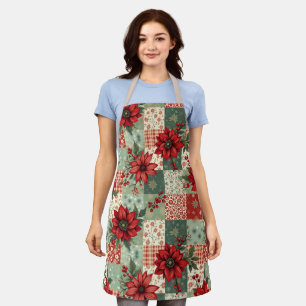Cute Vintage Inspired Christmas Quilt Pattern  Apron