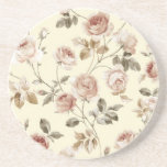 Cute vintage roses coaster<br><div class="desc">Cute vintage roses coaster</div>
