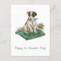 Cute Vintage St. Patrick's Day Beagle Pup